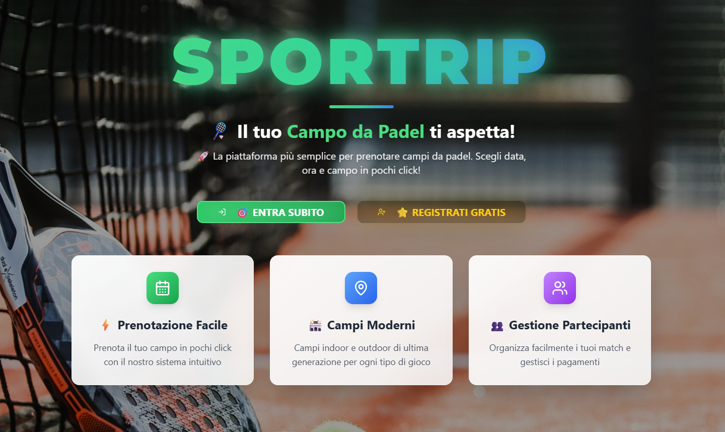 Sportrip Dashboard